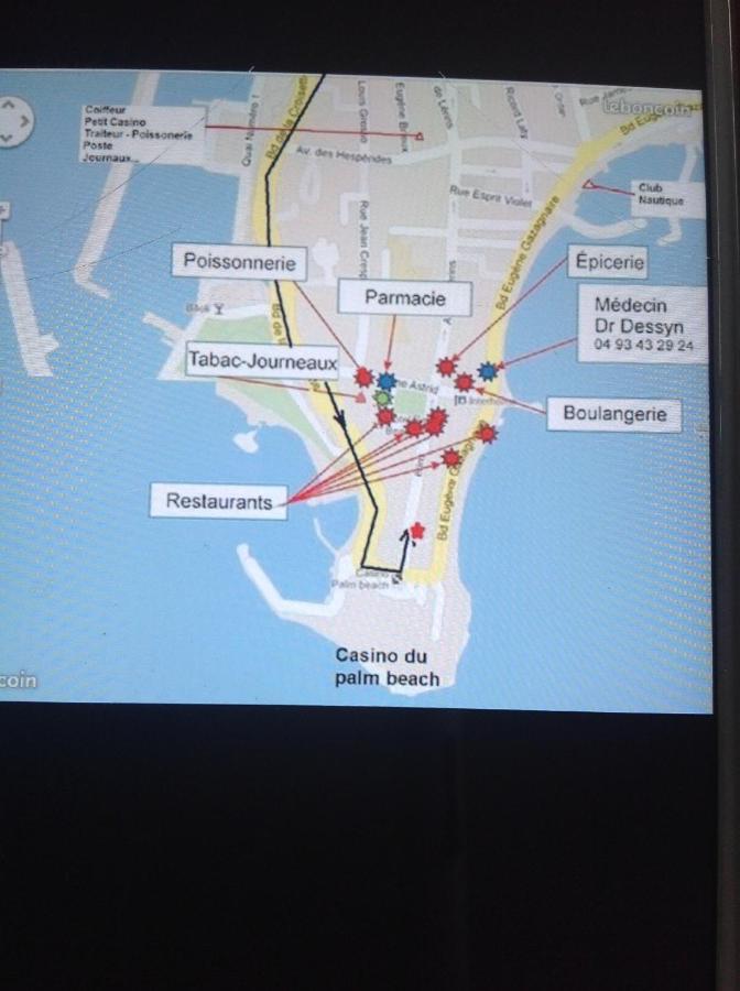 Cannes Croisette &Palm beach,parking Extérieur photo